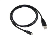 C-Tech CB-USB2M-05B USB 2.0 AM/Micro, 0,5m, černý Kabel