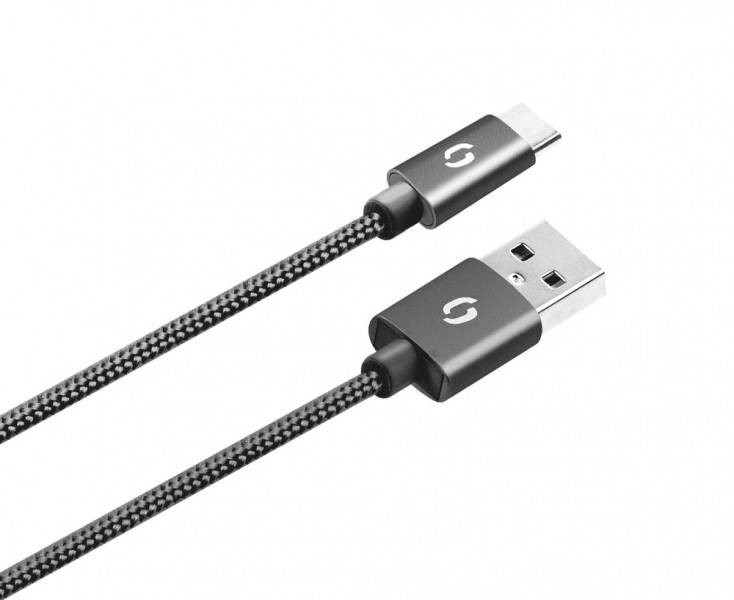 ALIGATOR datový kabel PREMIUM 2A, USB-C, černá