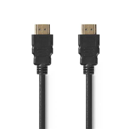 NEDIS High Speed HDMI 1.3 kabel s ethernetem/ konektory HDMI - HDMI/ černý/ bulk/ 1,5m