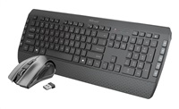 TRUST set klávesnice + myš Tecla-2 Wireless Multimedia Keyboard with mouse US