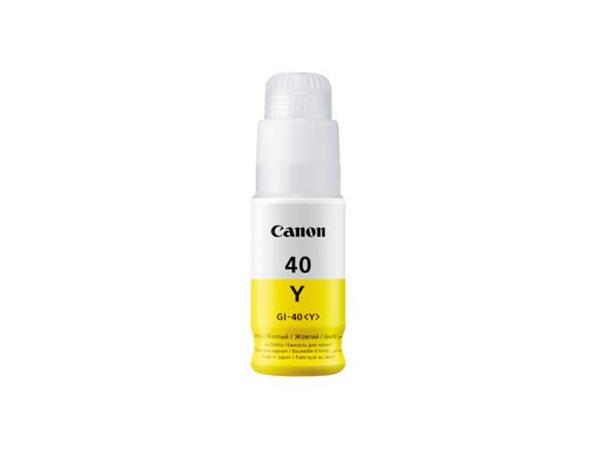 Canon Cartridge GI-40 Y žlutá pro PIXMA GM2040, G6040, G5040 (7 700 str.)