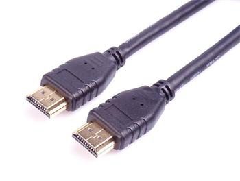 PremiumCord HDMI 2.1 High Speed + Ethernet kabel/ 8K@60Hz / zlacené konektory/ 2m/ černý