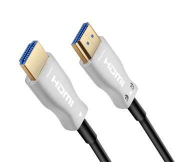 PremiumCord kphdm2x05 PremiumCord HDMI optický fiber High Speed + Ethernet kabel/ 4K@60Hz/ M/M/ zlacené konektory/ 5m/ černá