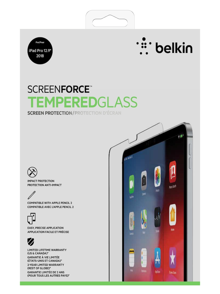 Belkin SCREENFORCE™ Tempered Glass ochranné sklo pro iPad Pro 12,9"