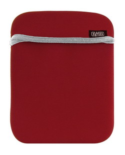 SWEEX Tablet Neoprene Sleeve 10" Red/Grey