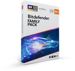 Bitdefender Family pack pro domácnost (15 zařízení) na 3 roky