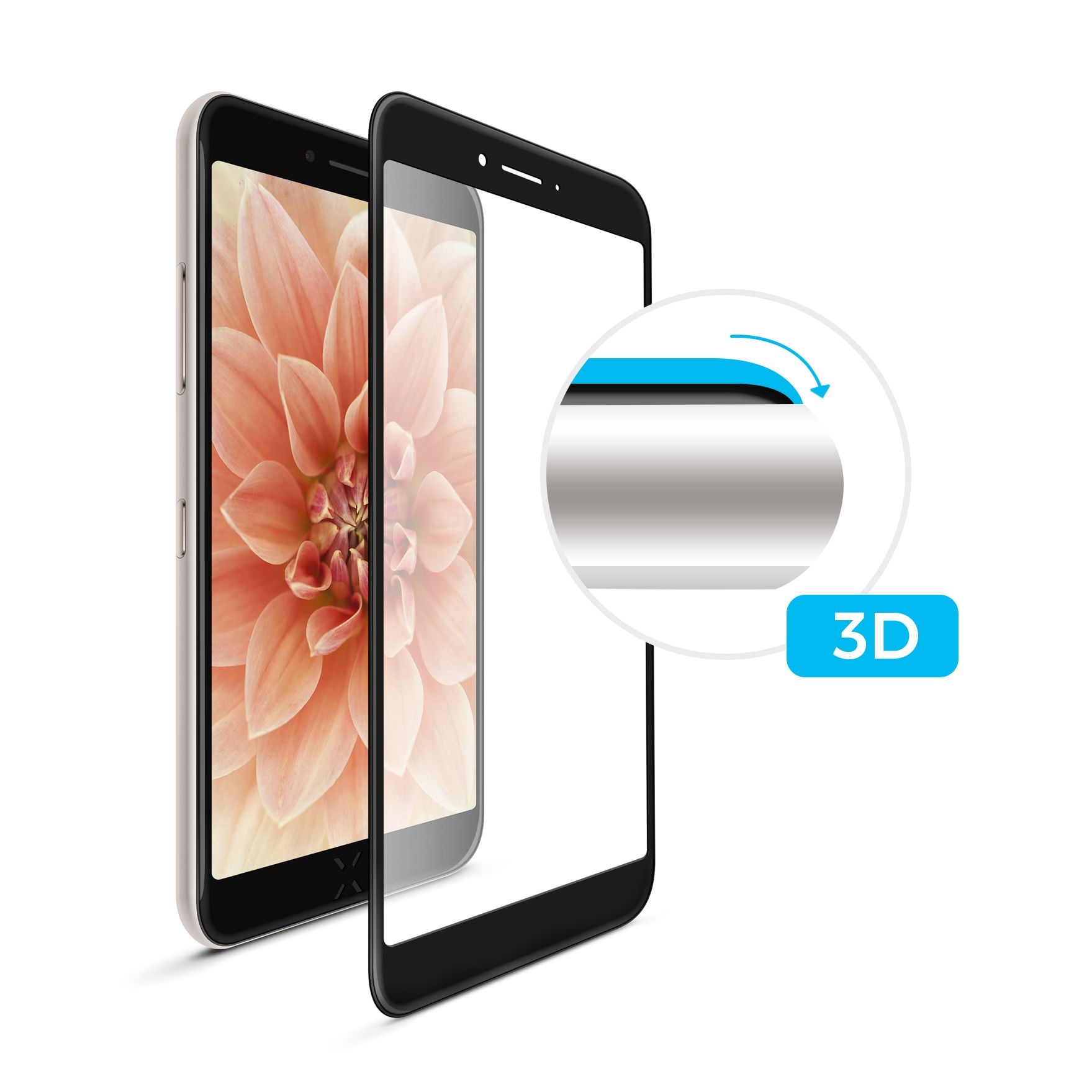 Fixed Ochranné tvrzené sklo FIXED 3D Full-Cover pro Apple iPhone X/XS/11 Pro