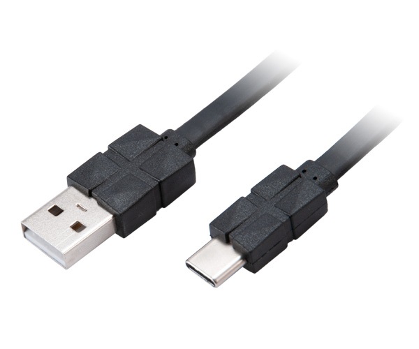 AKASA kabel PROSLIM USB 2.0 Type-C na Type-A, 30cm