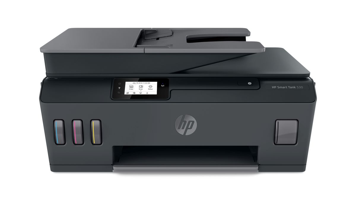 HP Smart Tank 530/ color/ A4/ PSC/ 11/5ppm/ 1200dpi/ AirPrint/ HP Smart Print/ USB/ WiFi/ ADF/ černá