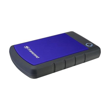 Transcend StoreJet H3B 4TB, USB 3.0, TS4TSJ25H3B TRANSCEND externí HDD 2,5" USB 3.0 StoreJet 25H3B, 4TB, Blue (nárazuvzdorný)