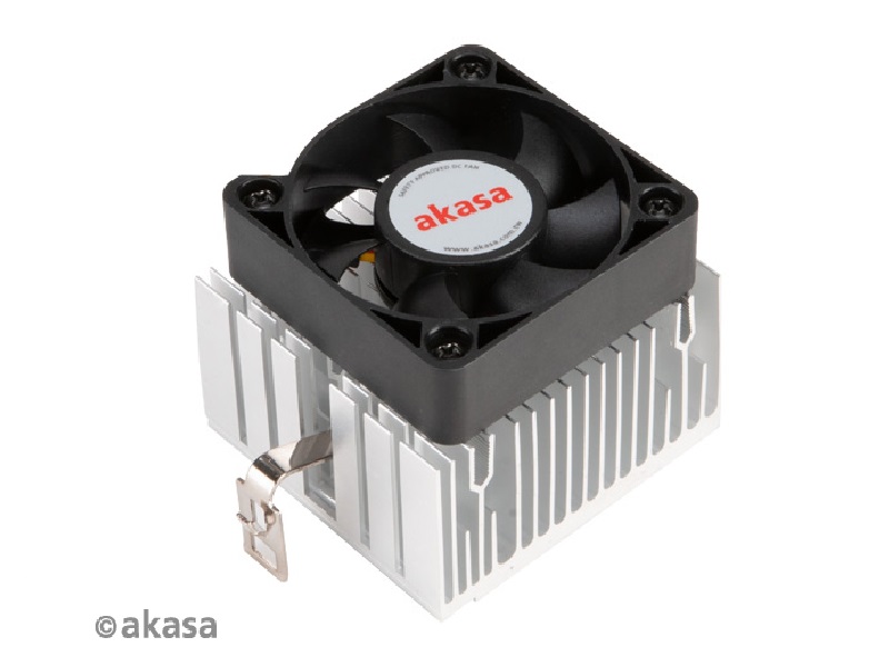 AKASA chladič CPU AK-CC1105ES01 pro Intel 370 a AMD Sc A, 50mm