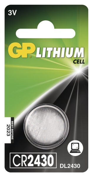 GP lithiová baterie 3V CR2430 1ks