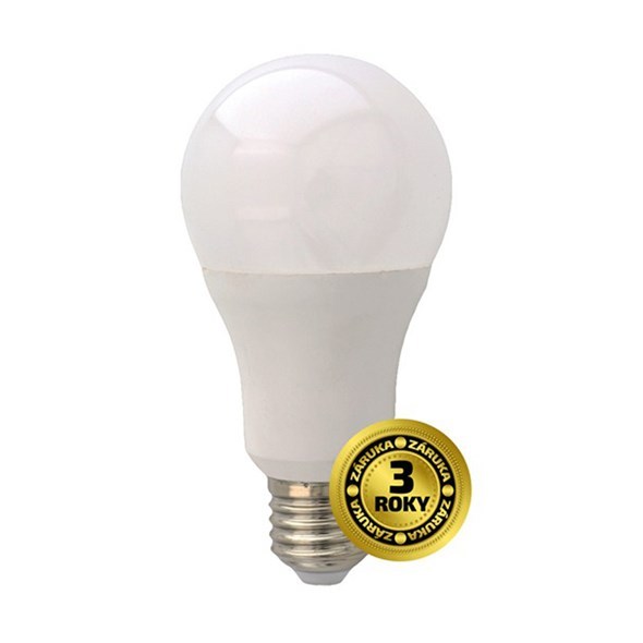 Solight LED žárovka, klasický tvar, 15W, E27, 4000K, 220°, 1275lm - WZ516-1