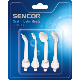 Sencor SOX 006 Náhradní nástavce pro ústní sprchu SOI 11x, 5 ks