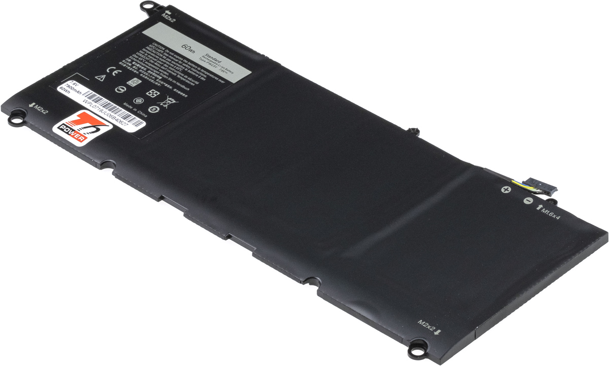 T6 power NBDE0180 baterie - neoriginální T6 power pro Dell XPS 13 9360, 7900mAh, 60Wh, 4cell, Li-pol