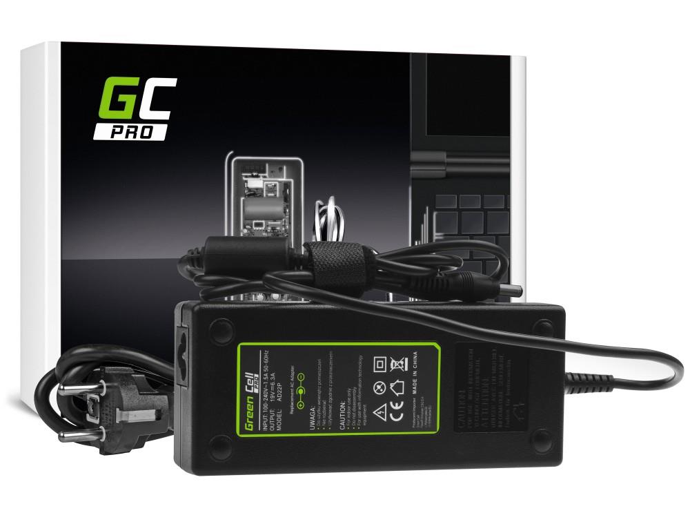 Green Cell adaptér AD22P 120W - neoriginální GreenCell AD22P adaptér 120W pro Asus G56, G60, G70, K73, F750 - kulatý konektor Nové