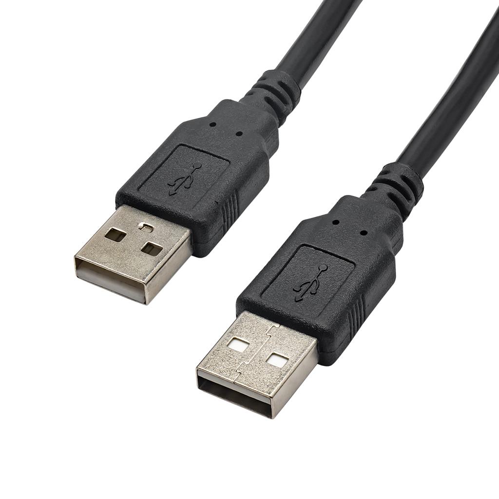 Akyga kabel USB A-A 1.8m/černá