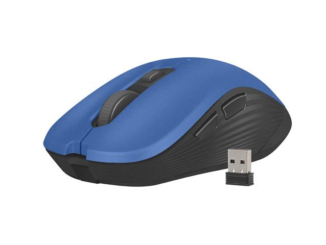 Natec optická myš ROBIN/1600 DPI/Cestovní/Optická/Bezdrátová USB/Bílá