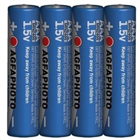 AgfaPhoto Power alkalická baterie 1.5V, LR03/AAA, shrink 4ks