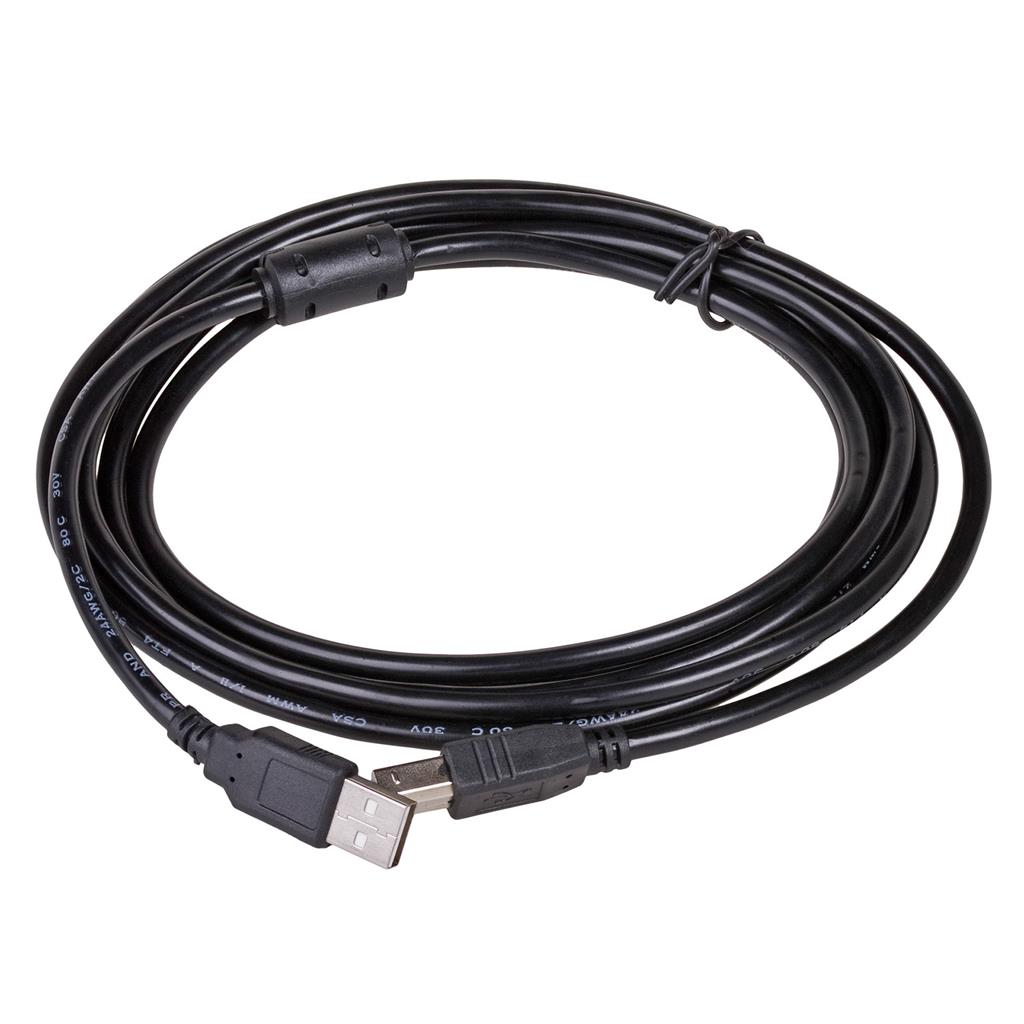 Akyga kabel USB A-B 3.0m/černá