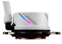 ASUS vodní chladič CPU AIO ROG STRIX LC 240 RGB White Edition, 2x120mm