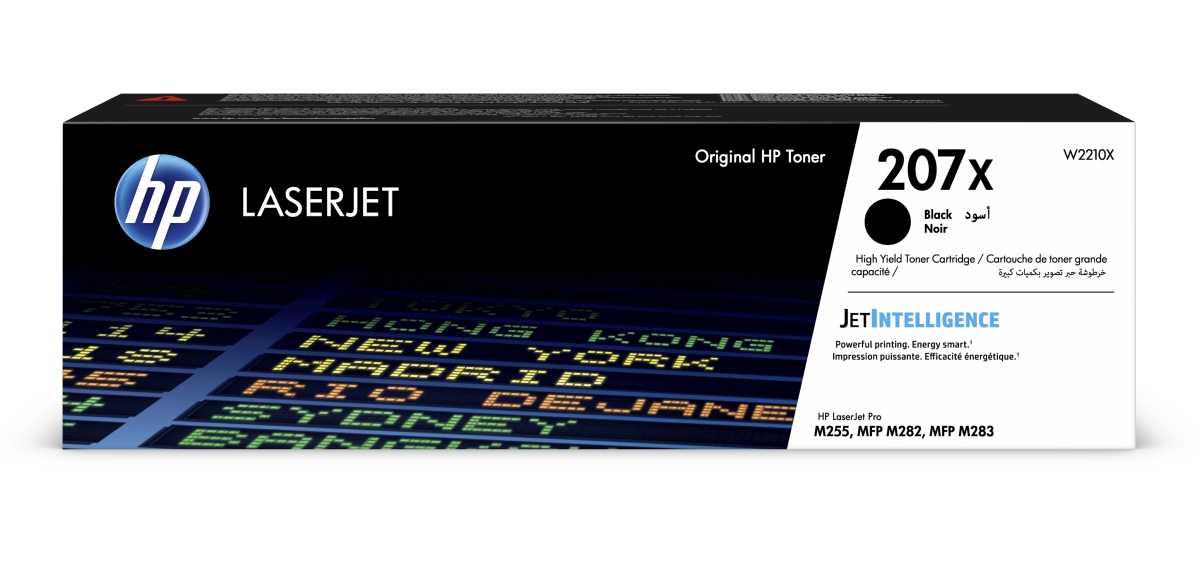 HP 207X Black LaserJet Toner Cartridge (3,150 pages)
