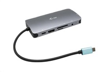 i-Tec USB-C Metal Nano Dock HDMI/VGA with LAN + Power Delivery 100 W C31NANODOCKVGAPD i-tec USB-C Metal Nano Dock HDMI/VGA with LAN + Power Delivery 100 W