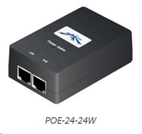 UBNT POE-24-24W - PoE adapter 24V/1A (24W), včetně napájecího kabelu