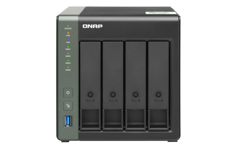 QNAP TS-431KX-2G NAS pro 4 disky (4C/AL-214/1,7GHz/2GBRAM/4xSATA/2xGbE/1xSFP+/3xUSB3.2)