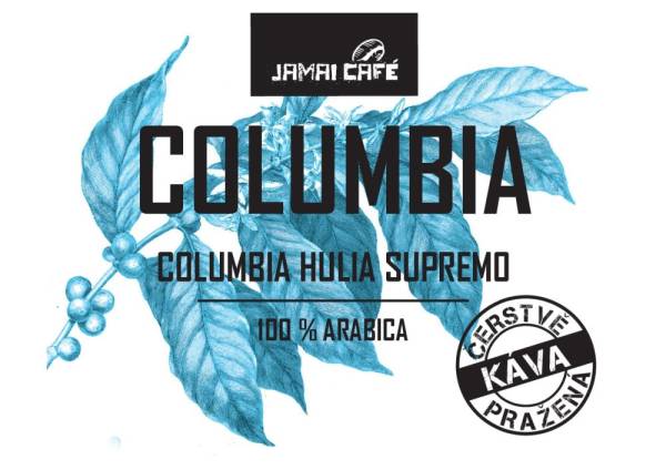 Jamai Café Pražená zrnková káva - Kolumbie Supremo (500g)