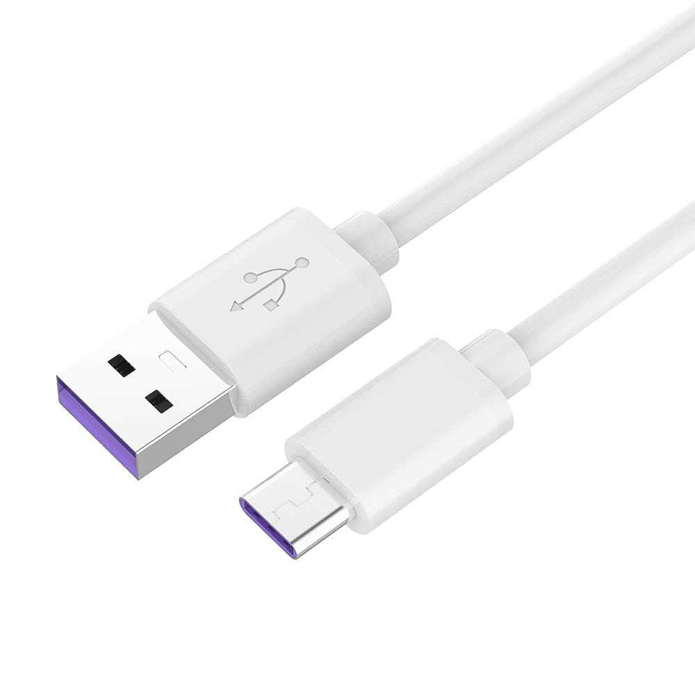 PremiumCord Kabel USB 3.1 C/M - USB 2.0 A/M, Super fast charging 5A, bílá, 1m