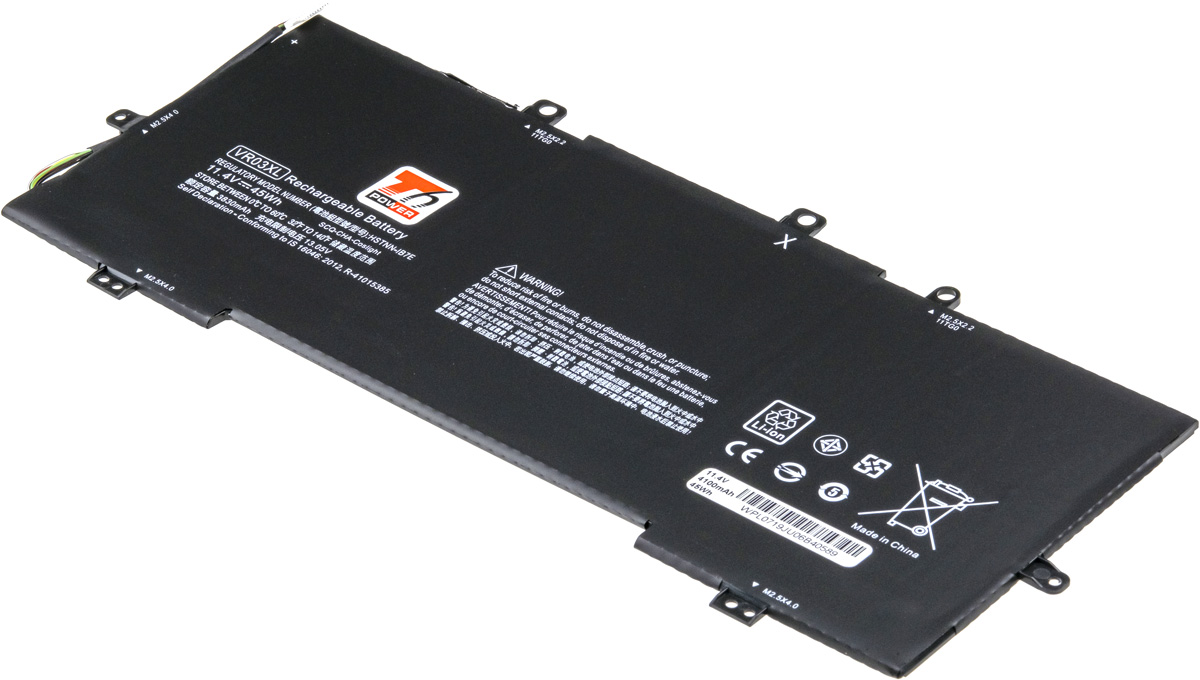 T6 power NBHP0140 baterie - neoriginální Baterie T6 power HP Envy 13-d000, 13-d100 serie, 3900mAh, 44Wh, 3cell, Li-pol