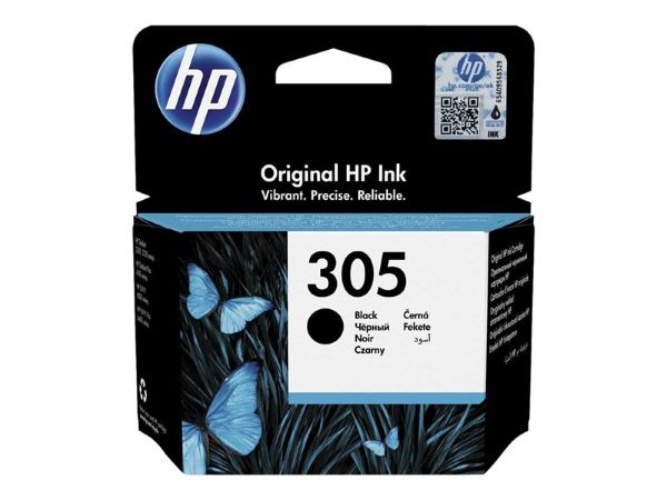 HP 305 originální inkoustová kazeta černá 3YM61AE