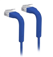 UBNT UniFi Ethernet Patch Kabel [0,3m, Cat6, UTP, licna, modrý]