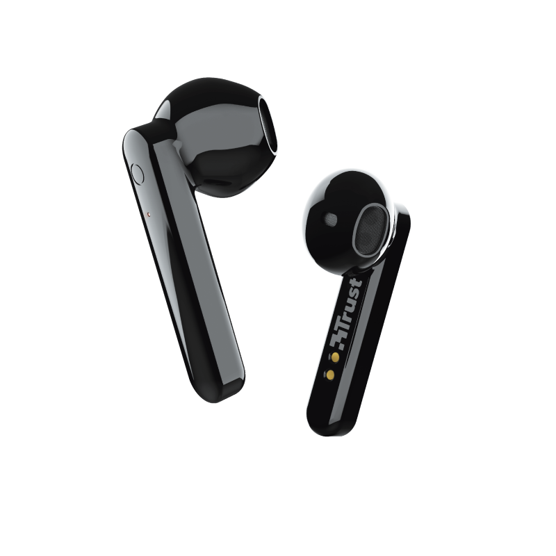 TRUST sluchátka Primo Touch Bluetooth Wireless Earphones - black