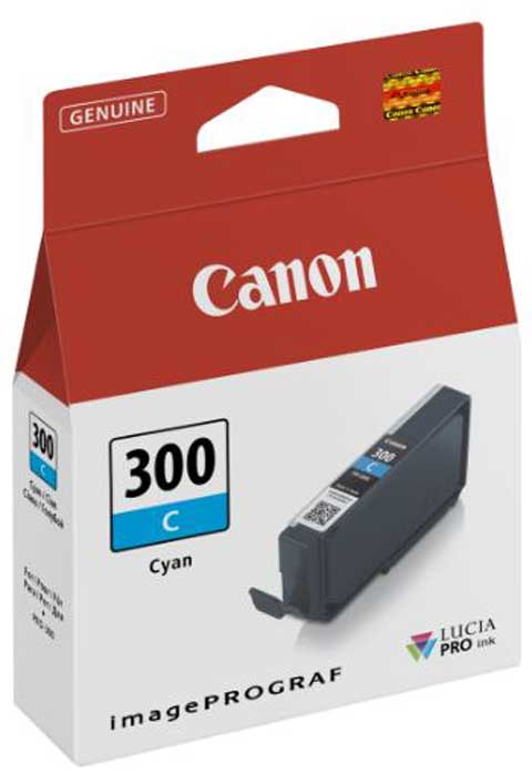 Canon CARTRIDGE PFI-300 C azurová pro imagePROGRAF PRO-300