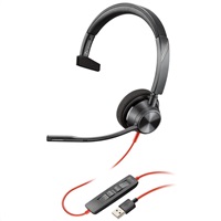 Plantronics 212703-01 POLY Blackwire 3310 BW3310-M USB-A Headset