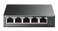 TP-LINK TL-SF1005LP TP-Link switch TL-SF1005LP (5x100Mb/s, 4xPoE, 41W, fanless)