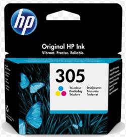 HP 305 Tri-color Original Ink Cartridge (100 pages)
