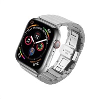 Coteetci ocelový pásek pro Apple Watch 38 / 40 mm WH5237-TS COTECi ocelový pásek pro Apple Watch 38 / 40mm stříbrný