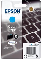 Epson C13T07U240 - originální EPSON Ink bar WF-4745 Series Ink Cartridge "Klávesnice" L Cyan 1900 str. (20,3 ml)