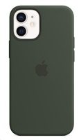 iPhone 12 mini Silicone Case with MagSafe Green/SK