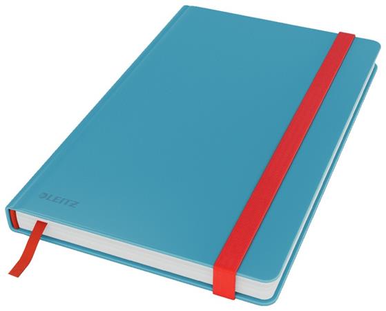 LEITZ Zápisník Cosy hebké tvrdé desky, vel. M, linkovaný, klidná modrá
