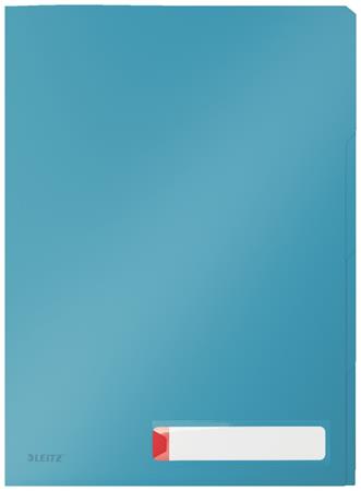 LEITZ Třídící desky Cosy A4, neprůhledný PP, 3 ks, klidná modrá