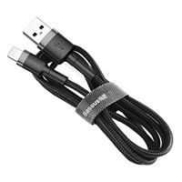 Baseus Cafule nabíjecí / datový kabel USB na Lightning 2,4A 3m, zlatá-černá