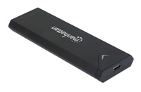 MANHATTAN Paměťový disk Aluminum M.2 NVME SSD Enclosure, Black, Retail Box