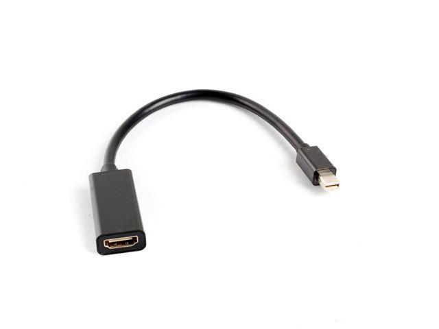 Lanberg AD-0005-BK LANBERG adaptér mini DisplayPort 1.2 na HDMI, M/F, kabel 20cm, černý