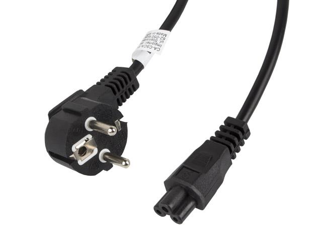 LANBERG CA-C5CA-11CC-003-BK power cord for laptop MICKEY CEE 7/7->C5 3m