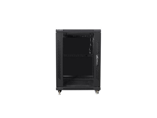 LANBERG FF01-6615-12B free-standing rack 19 self-assembly flat pack 15U/600x600mm black
