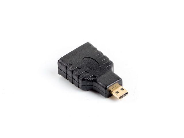 Lanberg AD-0015-BK LANBERG redukce HDMI (F) na HDMI MICRO (M), černý